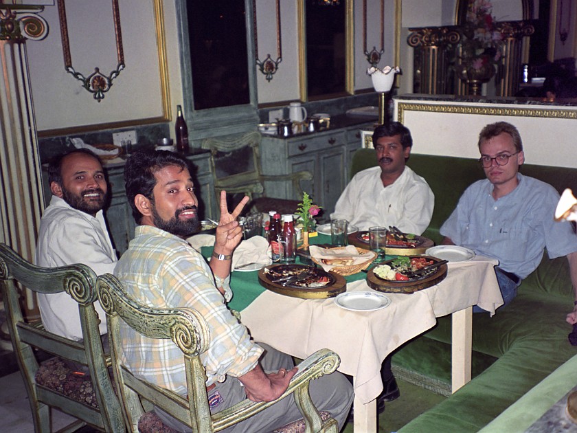 Friends. Cesar's Restaurant. Bangalore. .