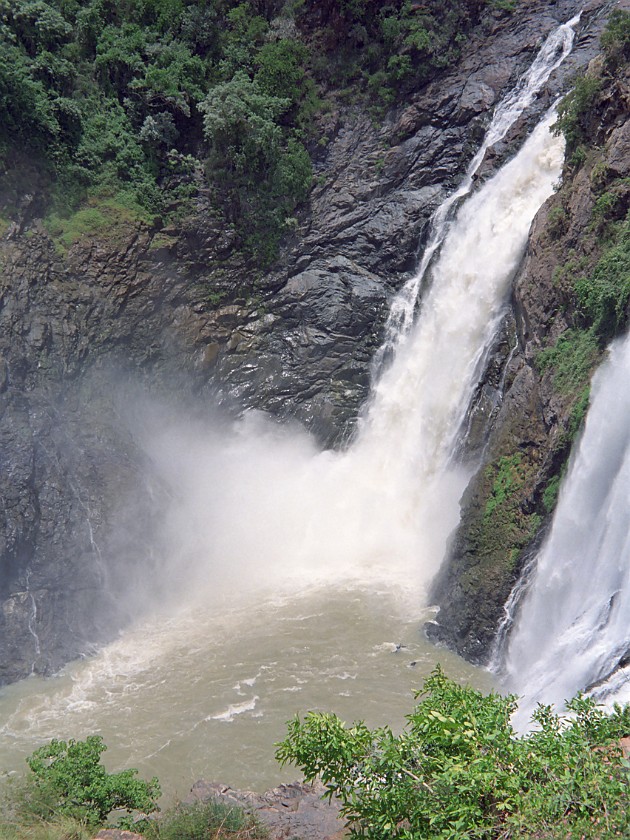 Trip to Mysore. Shivanasamudra Falls. near Mysore. .