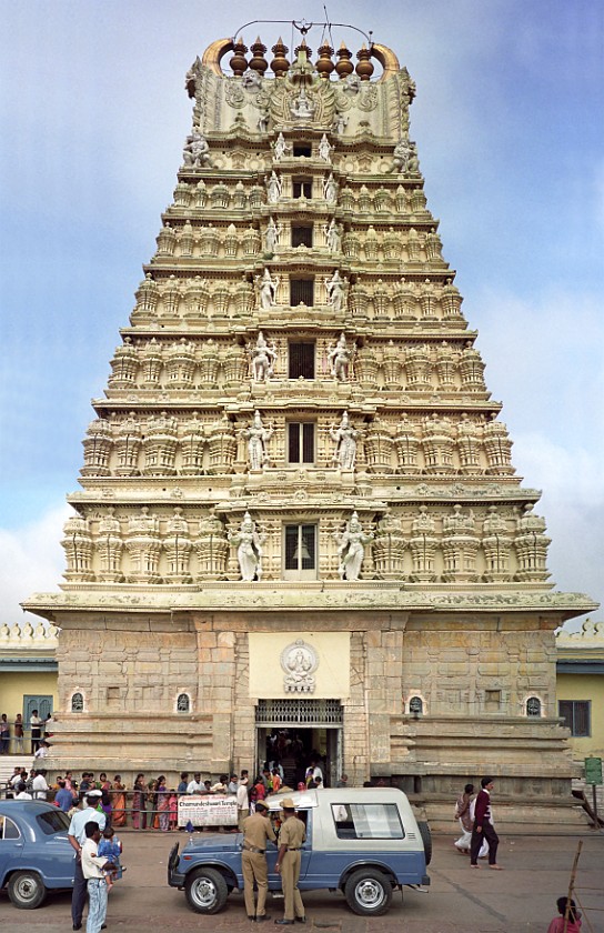 Trip to Mysore. Chamundeshwari Temple. Mysore. .