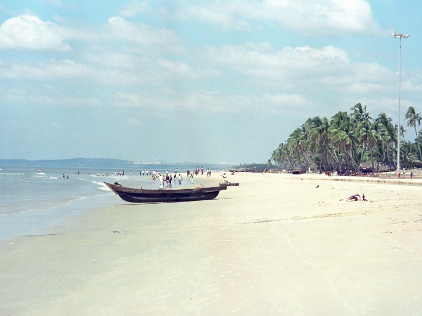 Trip to Goa. Colva Beach. Goa. .