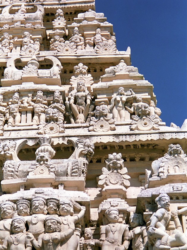 Trip to the Temples Around Hassan. Channekeshava Temple. Belur. .