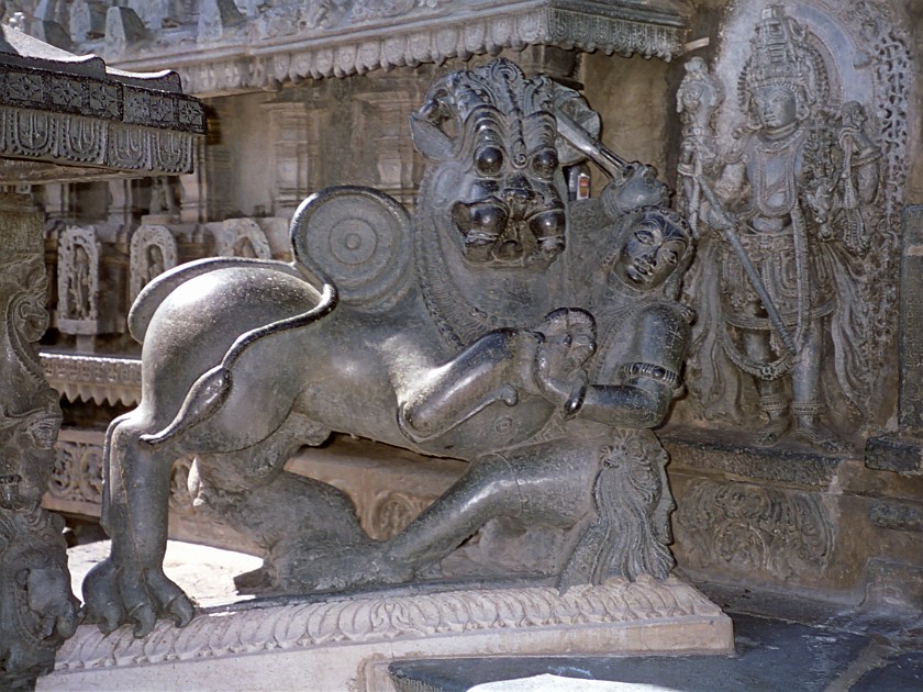 Trip to the Temples Around Hassan. Channekeshava Temple. Belur. .