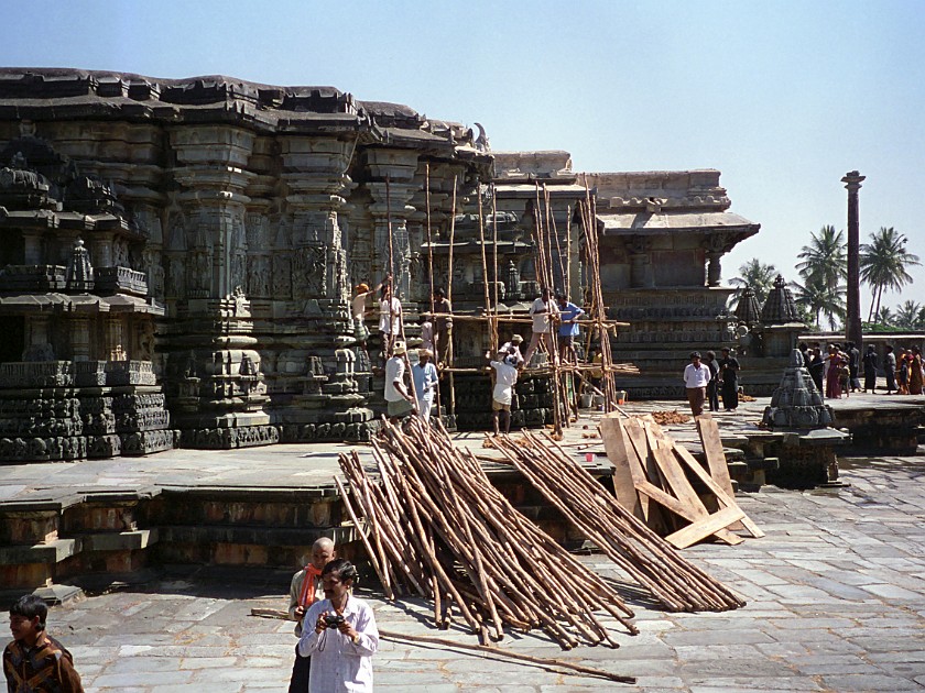 Trip to the Temples Around Hassan. Channekeshava Temple. Belur. .