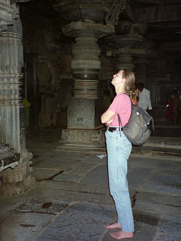 Trip to the Temples Around Hassan. Hoysaleshwara Temple. Halebid. .