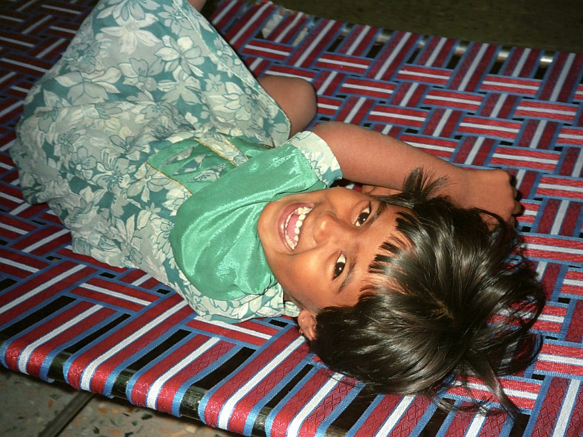 Siddapura Slum. Daughter. Bangalore. .