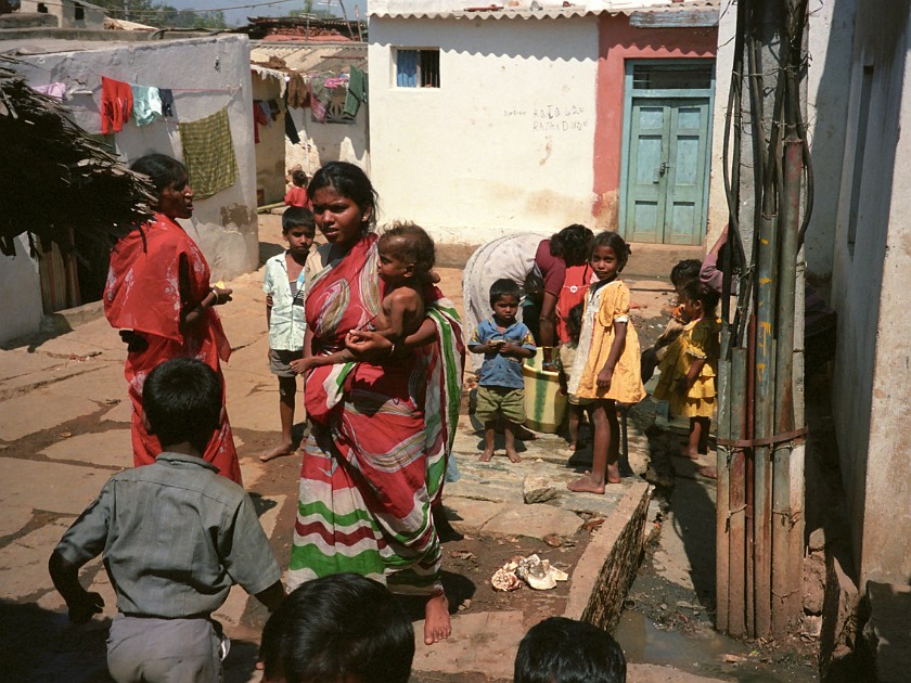 Siddapura Slum. Slum. Bangalore. .