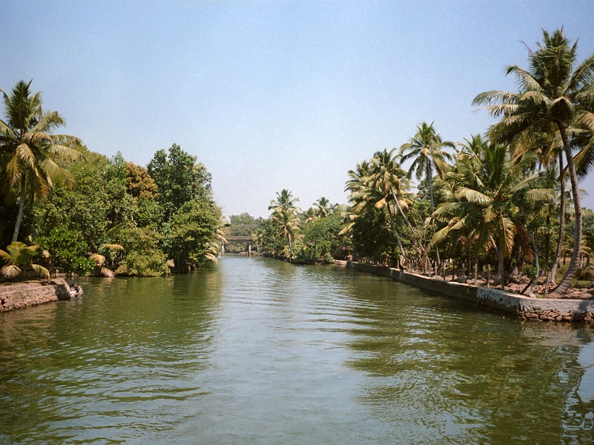 Trip to Kerala. Backwaters Boat Trip from Alleppey to Quilon. near Alleppey. .