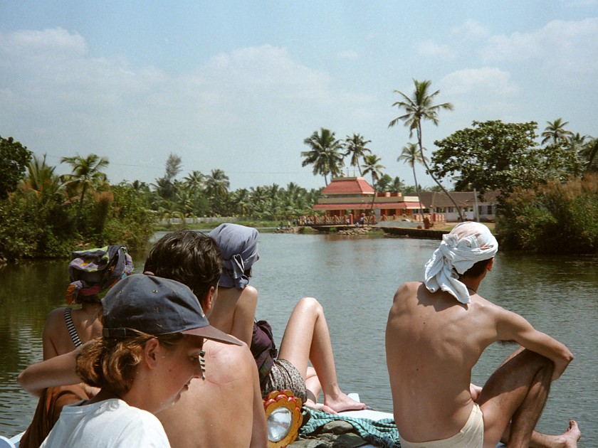 Trip to Kerala. Backwaters. near Alleppey. .