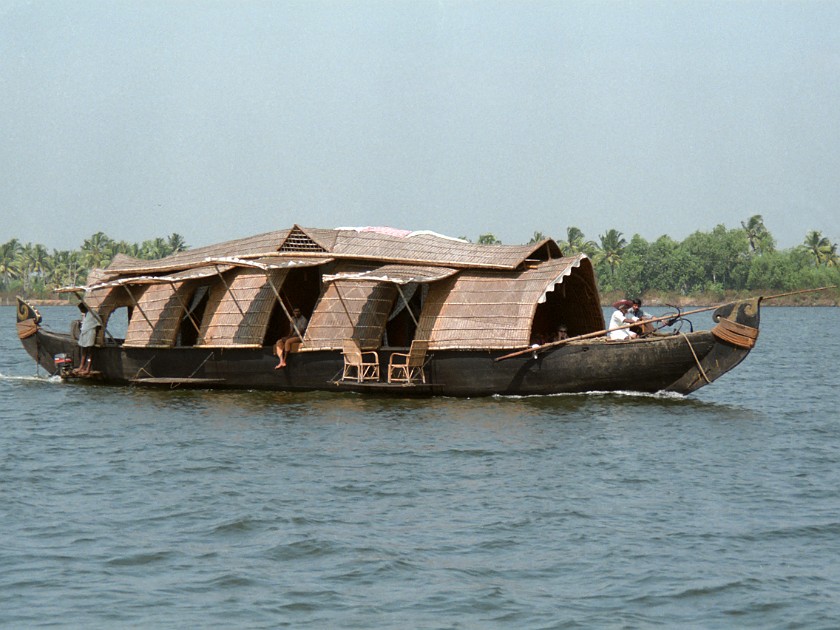 Trip to Kerala. Backwaters. near Alleppey. .