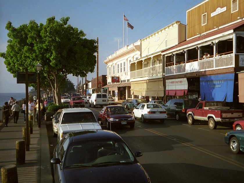 Lahaina, Maui. Costal Street. Lahaina. .