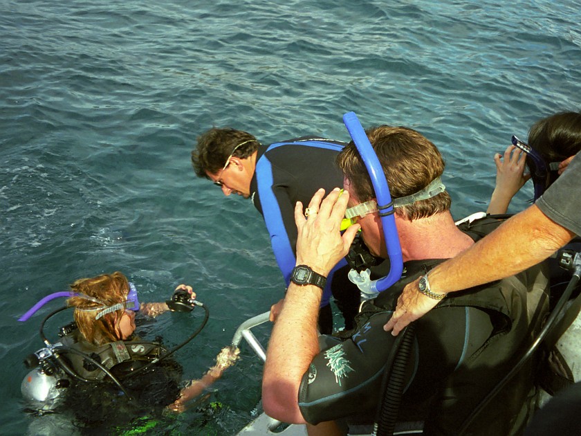 Diving Inside the Molokini Crater and Near Lanai. Molokini Crater. near Lanai. .