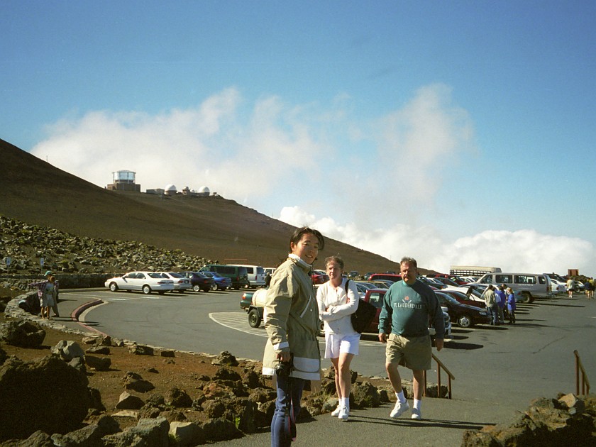 Haleakala National Park. Parking Lot at the Summit. Haleakala National Park. .