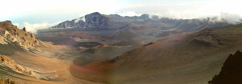 Haleakala National Park. Crater. Haleakala National Park. .