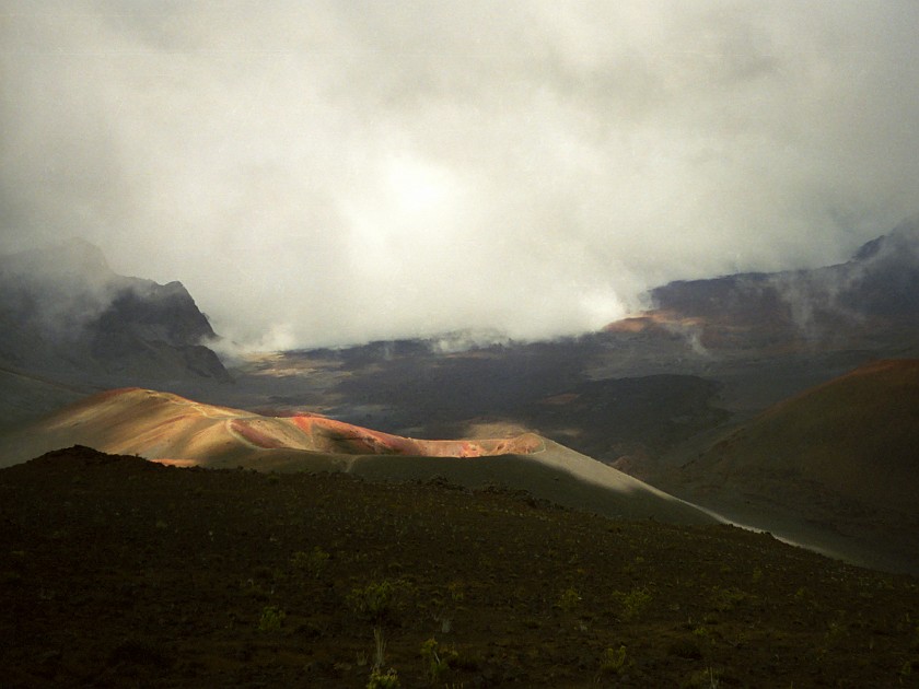 Haleakala National Park. Crater. Haleakala National Park. .