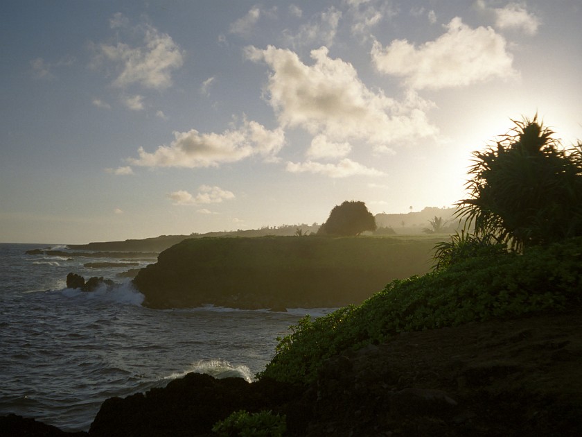 The South of Maui. South Maui Shoreline. near Hana. .