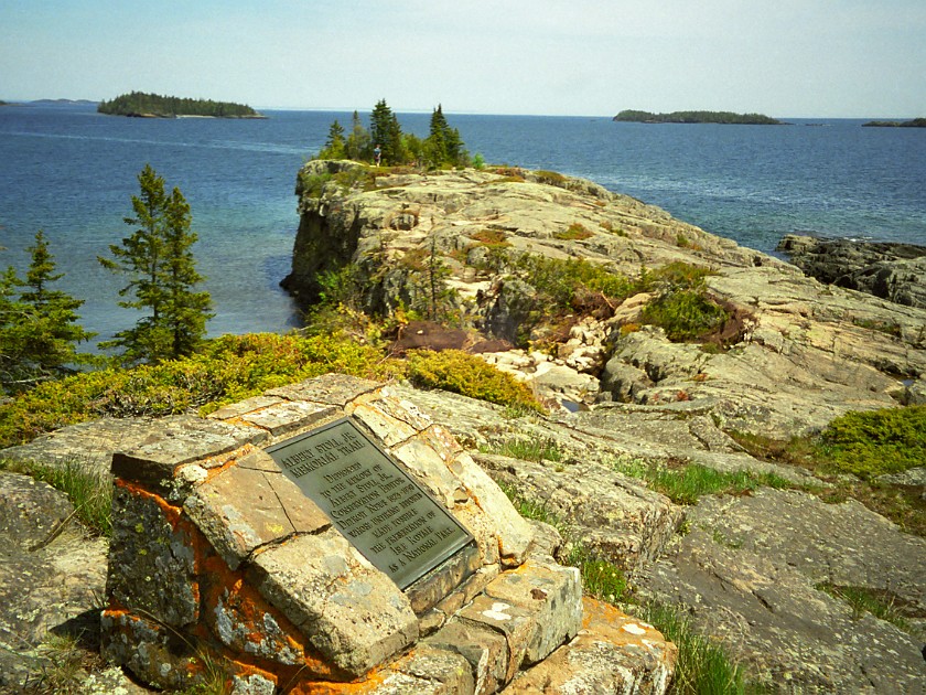 A Day of Hiking in the Park. Island Tip. Isle Royale National Park. .