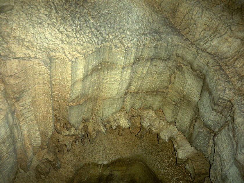 Guided Cave Tour. Inside the Cave. Mammoth Cave National Park. .