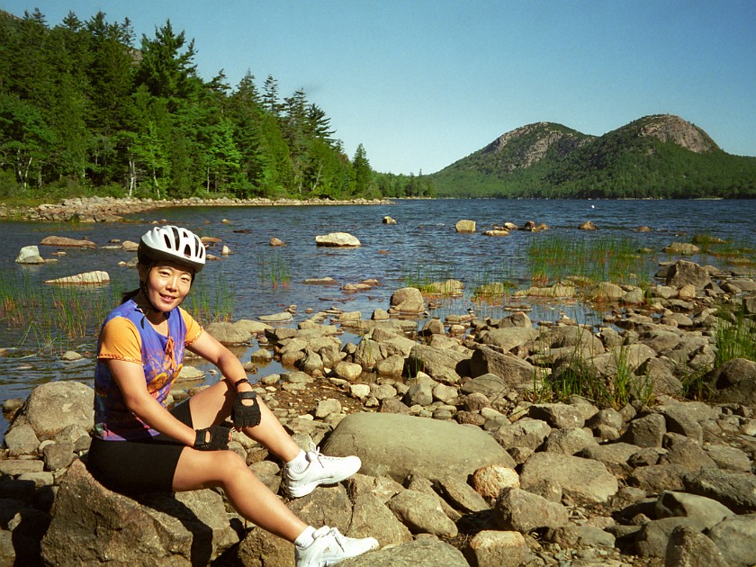 Bicycling Inside The National Park

. Lake. Arcadia National Park. .