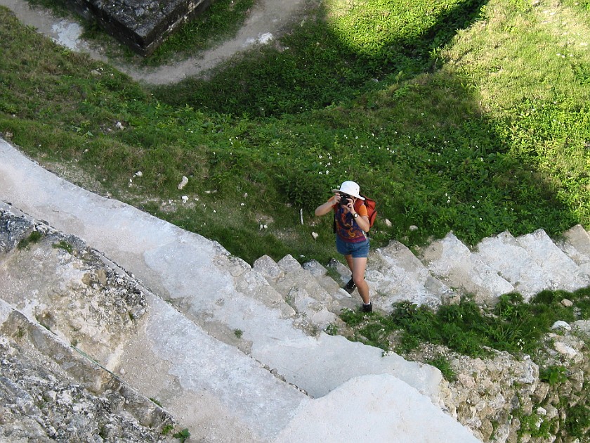 Xunantunich. View Down. near San Ignacio. .