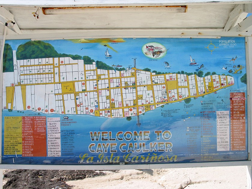 Caye Caulker. Island Map. Caye Caulker. .