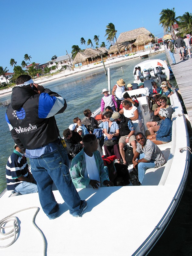 Caye Caulker. Taxi Boat. Caye Caulker. .