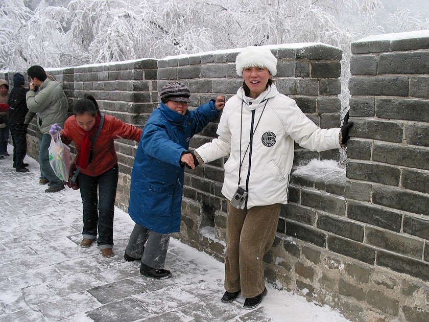 The Great Wall at Badaling. Great Wall. Beijing. .