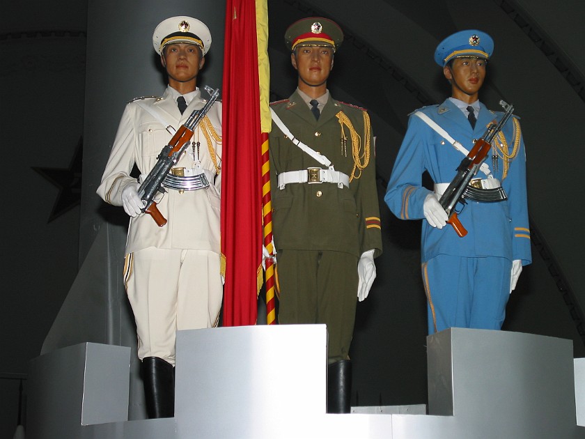 Military Museum. Uniforms. Beijing. .