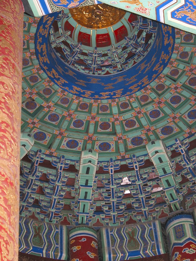Tiantan Gongyuan (Temple of Heaven Park). Qi'niandian (Hall of Prayer for a Good Harvest). Beijing. .