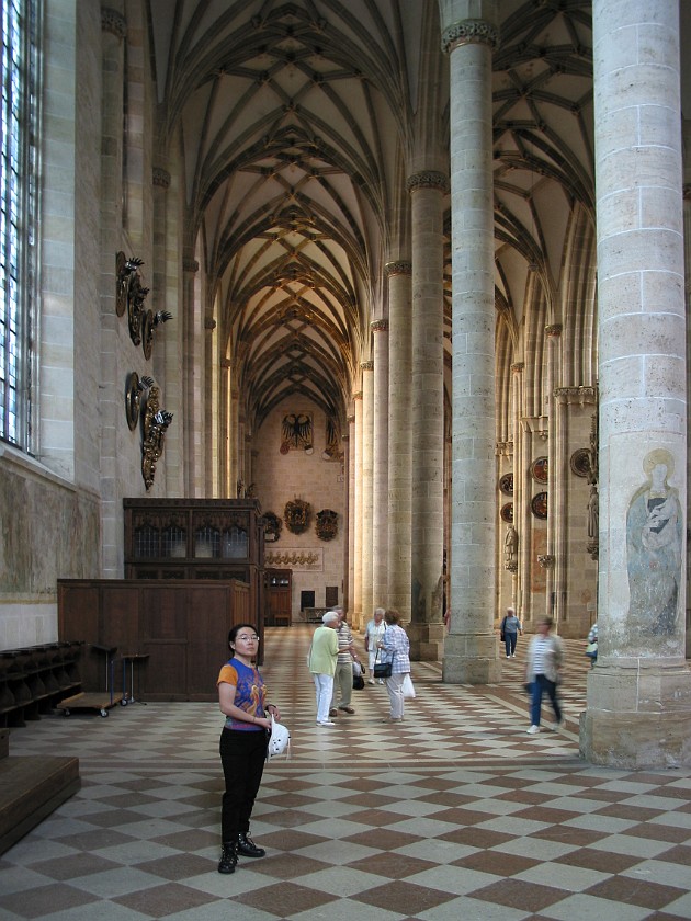 Ulm Cathedral. Hall. Ulm. .