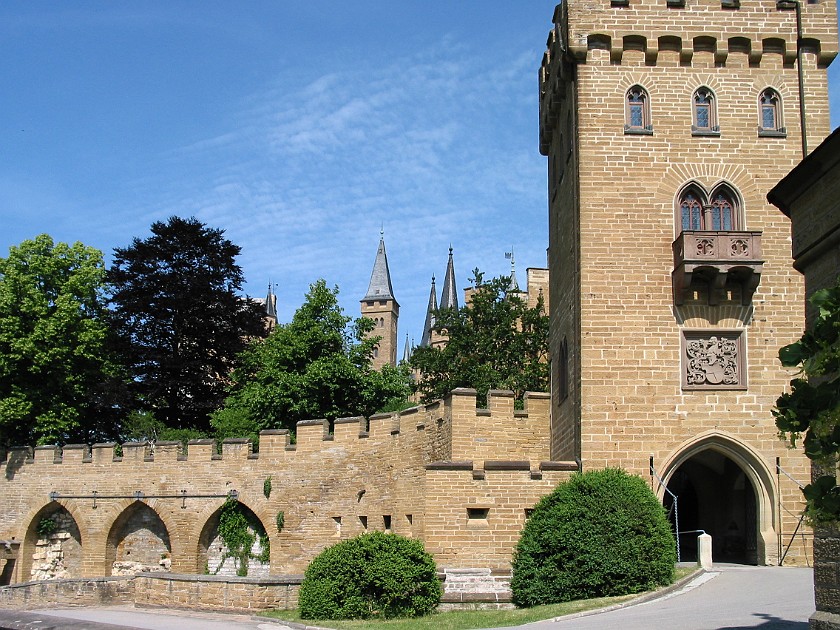 Castle Hohenzollern. Castle. Hechingen. .