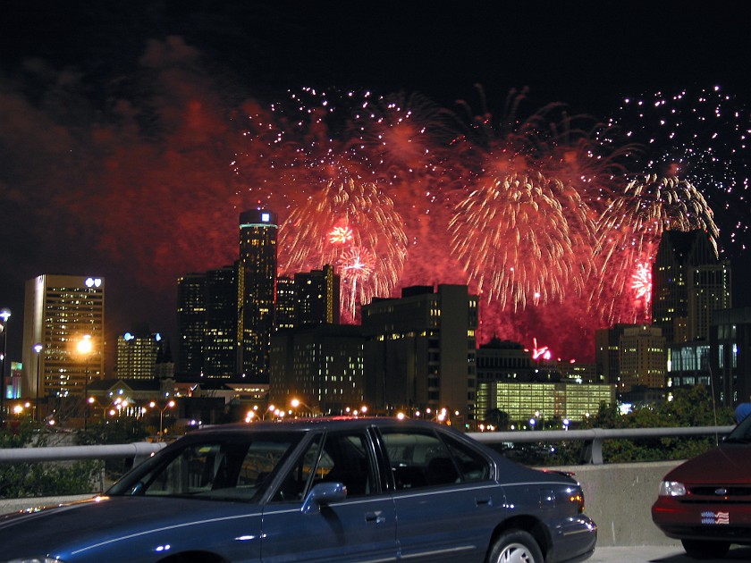 Independence Day Fireworks of Detroit and Windsor. Fireworks. Detroit. .