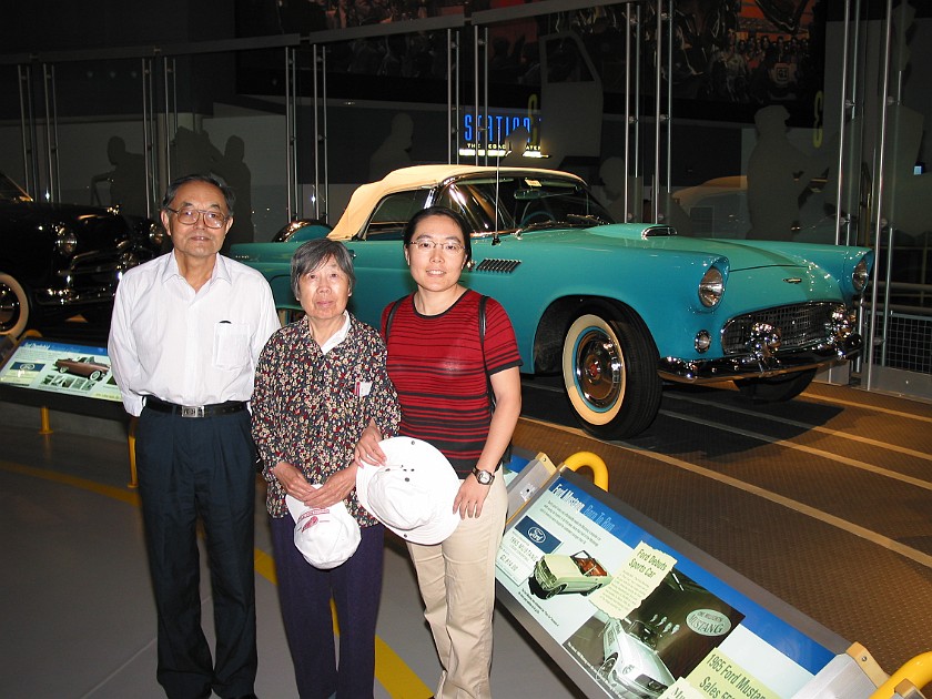 Ford River Rouge Plant. Jun and Parents. Dearborn. .