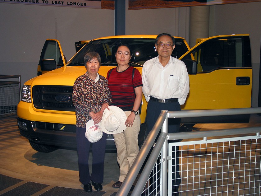 Ford River Rouge Plant. Jun and Parents. Dearborn. .