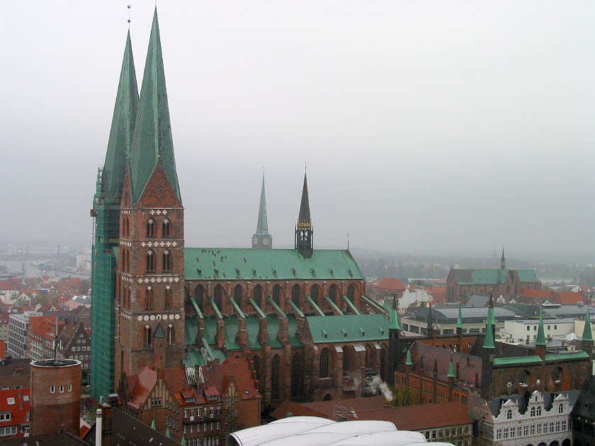 Lübeck. Marienkirche. Lübeck. .
