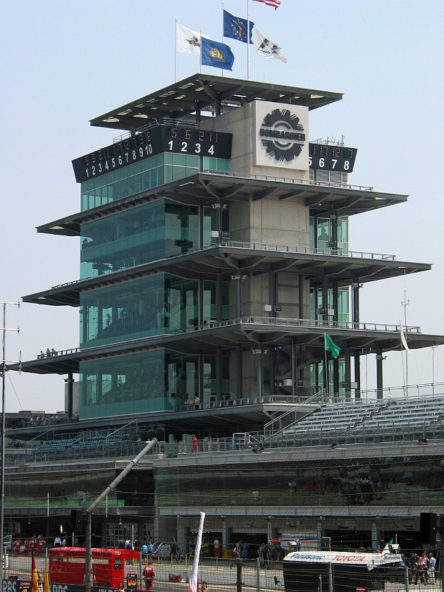Formula 1 US Grand Prix, Indianapolis Motor Speedway. Observation Tower. Indianapolis. .