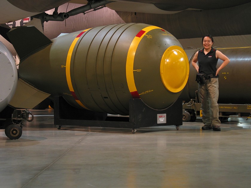 National Museum of the US Air Force. Nuclear Bomb. Dayton. .
