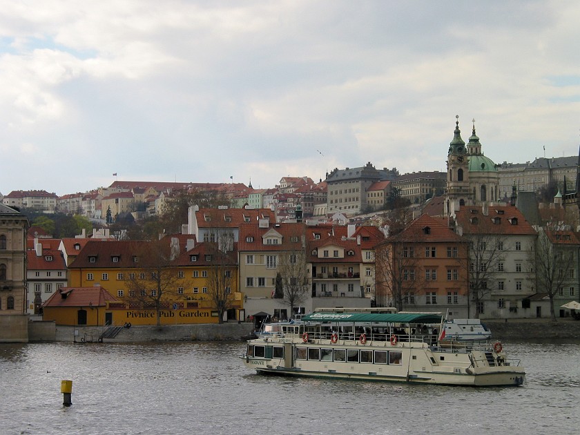 Staré Mesto (Old Town). Vltava River. Prague. .