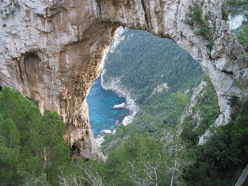 Capri. Arco Naturale. Capri. .