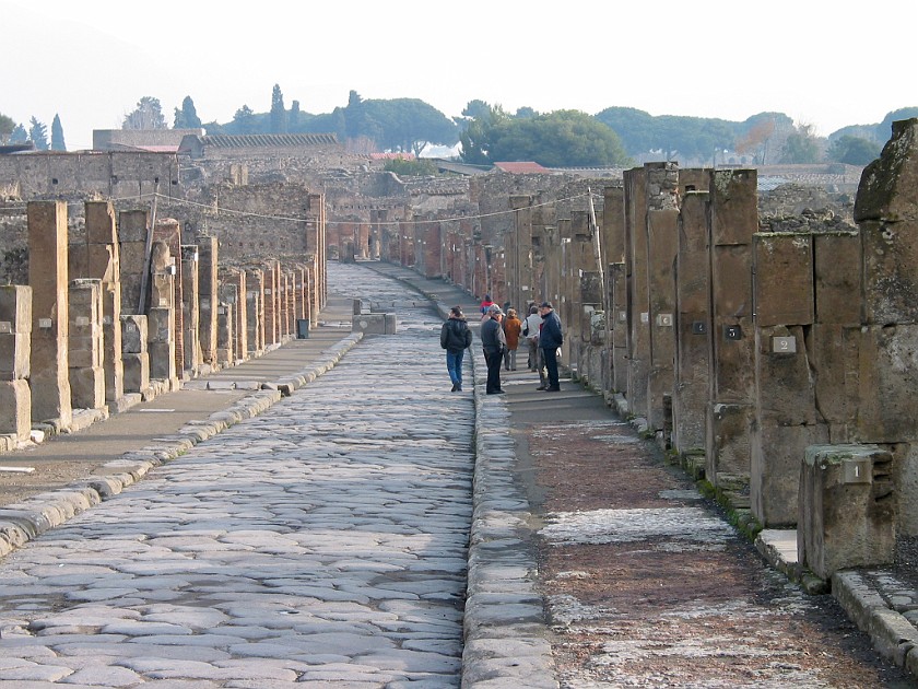 Pompeii. Via dell'Abbondanza. Pompeii. .