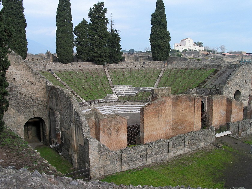 Pompeii. Teatro Grande. Pompeii. .