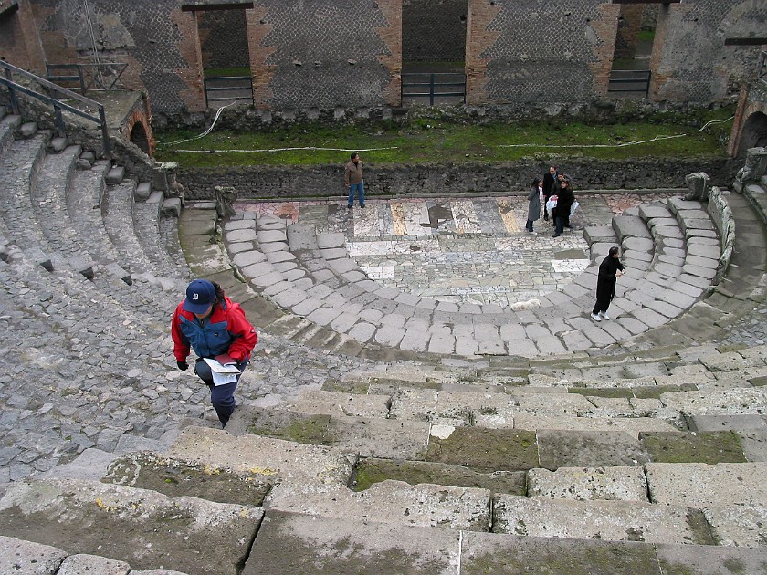 Pompeii. Teatro Piccolo. Pompeii. .