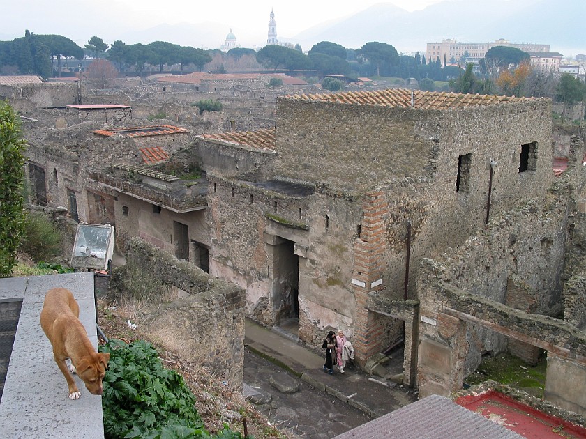 Pompeii. View on Pompeii. Pompeii. .