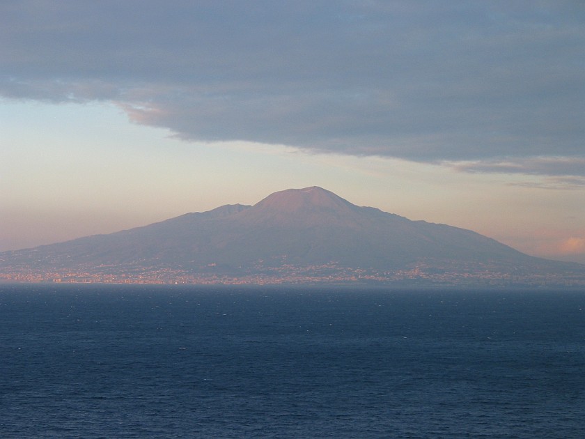 Mount Vesuvius. Vulcano. near Naples. .