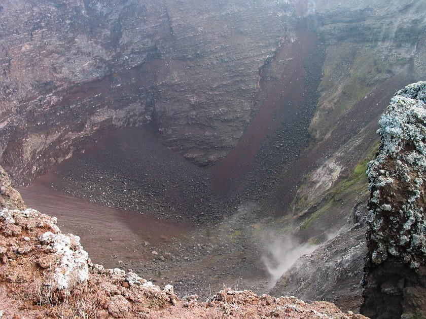 Mount Vesuvius. Vulcano. near Naples. .