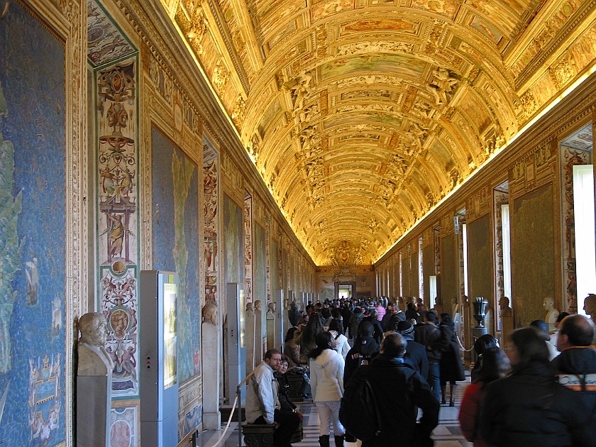 Vatican Museum. Gallerie delle Carte Geografiche. Vatican City. .