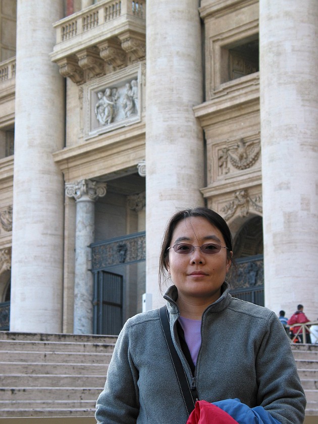 St. Peter's Basilica. Main Portal. Vatican City. .