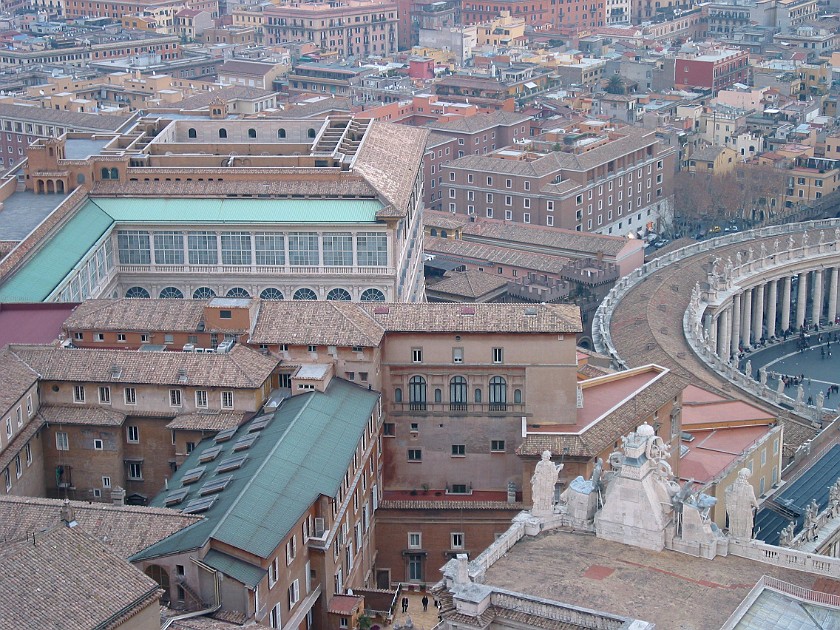 St. Peter's Basilica. Apostolic Palace. Vatican City. .