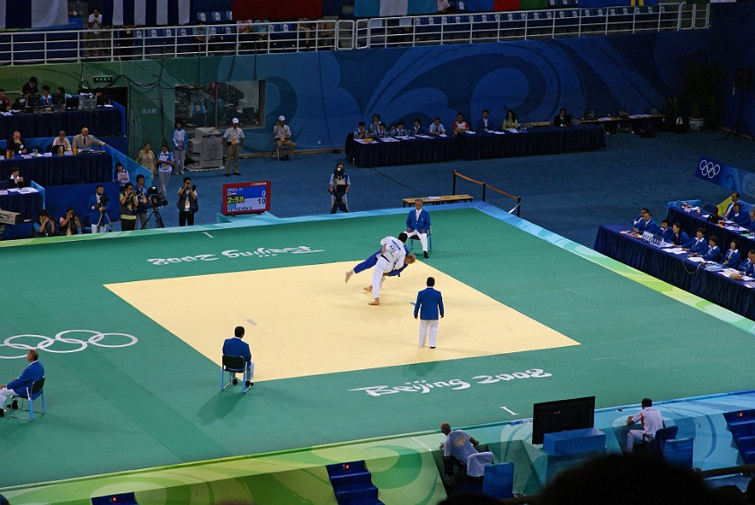 Judo Women's 78kg and Men's 100kg Final. Men's semi-finals. Beijing. .
