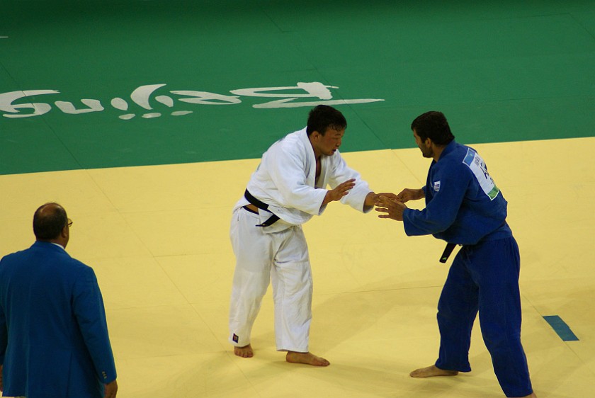 Judo Women's 78kg and Men's 100kg Final. Man's final. Beijing. .