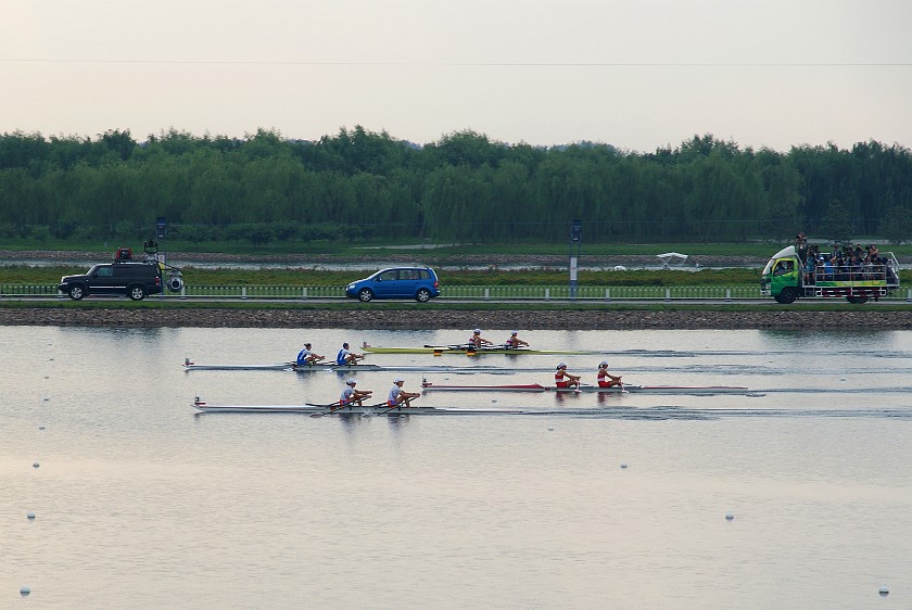 Rowing Finals. Women's lightweight double sculls final. Beijing. .